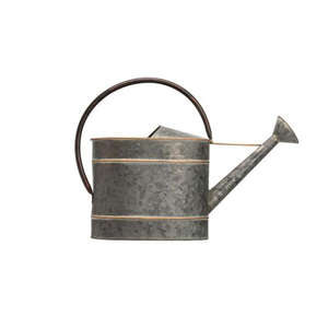 Regadera de hoja de hojalata metálica de excelente calidad, stock listo de calidad avanzada, regadera galvanizada de estilo moderno para jardín - Product Image 2