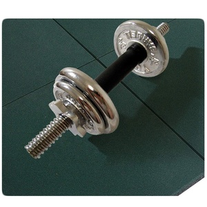 แผ่นปูพื้นแบบประกบกัน ขนาด 50*50*2.0 ซม. ทำจากยาง สำหรับยิม - Product Image 2