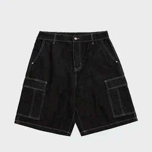Pantalones Cortos Vaqueros Holgados de Verano para Hombre, 100% Algodón, Estilo Urbano, MOQ Bajo - Product Image 1
