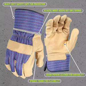 Gants de travail industriels enduits de haute qualité pour la construction, finition personnalisée, vente en gros d'usine - Product Image 4