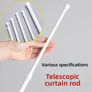 Heavy duty shower rod, <b>Tension</b> rod, Clothing hanging rod - Product Image 4