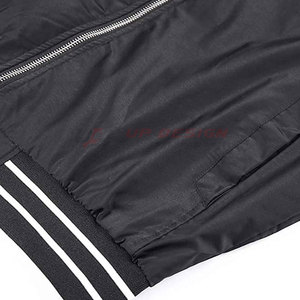 Custom Made Design Breathable Eco-Friendly Stand Collar Comfortable Bomber <b>Jacket</b> Men Long Sleeves Full Zipper Winter <b>Jacket</b> - Product Image 4
