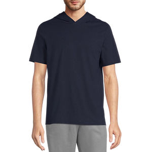 Sudadera con Capucha Ligera para Hombre, Manga Larga, Diseño Sólido, Cuello con Capucha, Invierno, 100% Algodón, Forro Polar Transpirable, 2 Piezas - Product Image 1