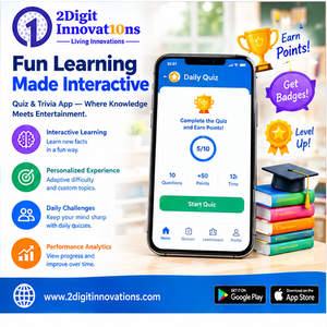 2Digit Innovations Enterprise Version, Plataforma Interactiva de Aprendizaje y Juegos para Desarrollo de Aplicaciones de Preguntas y Respuestas Multi-OS - Product Image 2