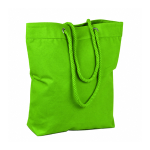 Grand sac fourre-tout avec poignées et fond verts, sac de courses à bandoulière longue pour les courses - Product Image 3