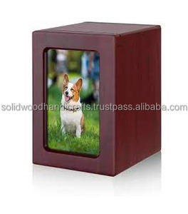 Urne en bois pour cendres d'animaux de compagnie Urnes de crémation en bois pour cendres de chat et de chien Urnes en palissandre à bas prix - Product Image 4