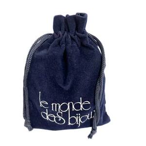 Bolsas de Embalaje para Joyería con Cordón y Logotipo Personalizado, de Gamuza Antipolvo, Marca Yu-Touch - Product Image 2