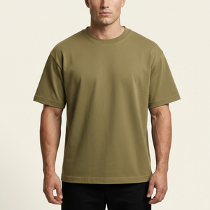 Fournisseur de t-shirts en coton OEM, impression de logo personnalisée, commandes en gros - Product Image 2