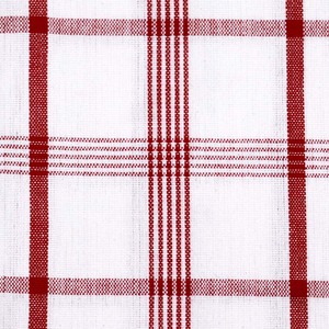 High Quality Red Stripe Design Yarn Dyed <b>Kitchen</b> <b>Towels</b> For Christmas 100% OEM <b>Kitchen</b> <b>Towel</b> Bulk Quantity - Product Image 4