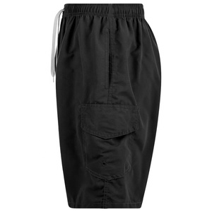 Men Waterproof Breathable Quick Dry Swim Trunks Cargo Shorts Streetwear Black Mesh Liner Polyester Shorts - Product Image 3