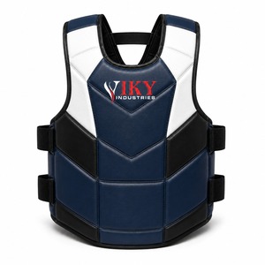 Protection Thoracique d'Arts Martiaux à Bas Prix / Protège-Poitrine de Boxe Thaï MMA pour Entraînement de Boxe – Équipement de Protection de Qualité Supérieure - Product Image 1