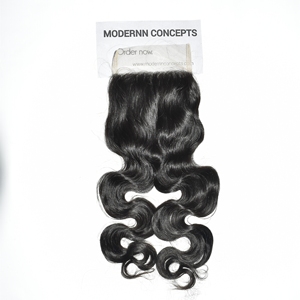 Extensiones de Cabello Humano Virgen Vietnamita de Templo, Ondulado, Largo, con Cierre 7*7, de Color Natural, Sin Procesar, con Cutícula Alineada, al por Mayor - Product Image 4