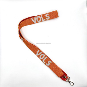 Sangle de sac personnalisée GATORS brodée de perles, imperméable, réglable avec crochet, pour nom d'équipe, bandoulière, poignée de sac à main spirituelle universitaire - Product Image 2