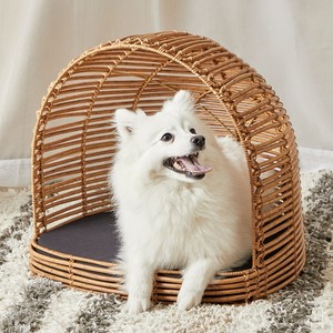 Cheap Dog Bed Fun and Portable Dog Beds Rattan Sleeping Pet <b>Basket</b> - Product Image 1