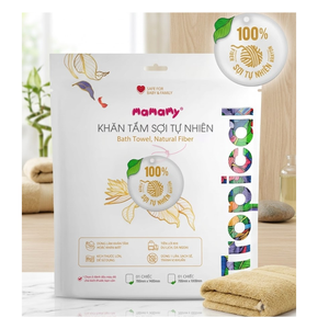 Toalla de Baño Desechable Mamamy Tropical de 70 g/m², Suave y de Absorción Instantánea, 1000 x 700 mm, Toalla de Rayón con Relieve, Precio al por Mayor de Vietnam - Product Image 3