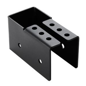 Staffe per Travetti in Acciaio Leggero da Esterno 2x4 Pollici, Staffa Nascosta con Flangia e Viti 1.93 X 3.62 per Travetti 2x4 - Product Image 1