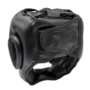 Casque de boxe en cuir de qualité supérieure, grand modèle, personnalisé, rembourré et respirant, nouvelle arrivée - Product Image 4