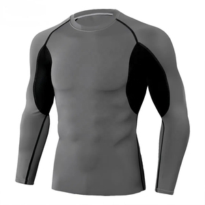 T-shirt de sport à compression extensible dans quatre directions, production OEM pour les marques d'activewear et les marchés internationaux - Product Image 1
