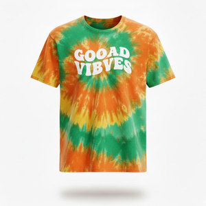 เสื้อยืดผู้ชายสไตล์วินเทจ ล้างสีแบบแอซิดวอช เนื้อผ้าฝ้ายนุ่ม สวมใส่สบาย ระบายอากาศได้ดี เหมาะสำหรับสไตล์ลำลองประจำวันและสตรีทแฟชั่น - Product Image 4