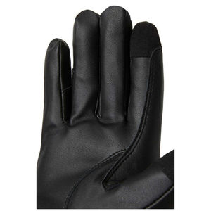 Gants d'équitation d'hiver en cuir pour femme de qualité supérieure, doublure polaire chaude, respirants, fermeture éclair métallique, matelassage, pour dressage et selle - Product Image 6