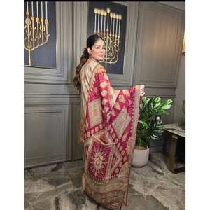 Beau haut et bas de fête avec ensemble élégant de taille Dupatta XL - Product Image 5