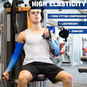 Manchon de tatouage temporaire pour hommes et femmes, protection solaire UV, manches de compression pour le sport, le cyclisme, la pêche, la course à pied - Product Image 4