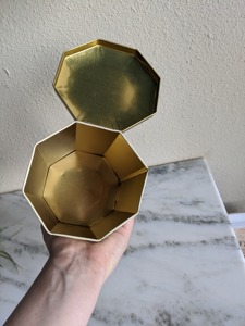 Decorative Floral Tin <b>Jar</b> Perfect for Spice Storage Masala Organize And Dry Snack Biscuits Cookies And Namkeen Storage Container - Product Image 6