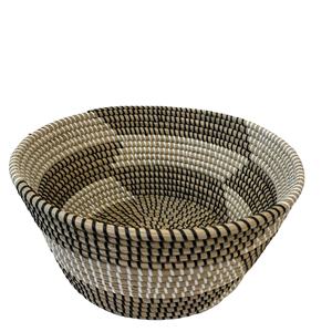 Panier rond de luxe en jonc de mer avec corde en PP, écologique, multifonctionnel, pour rangement, Doanket DKS20 - Product Image 1