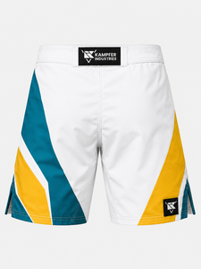 กางเกงขาสั้นผ้าสเตรชสำหรับฝึกซ้อม UFC MMA แฟชั่นกางเกงขาสั้น MMA กางเกงขาสั้น MMA ยอดนิยมสำหรับผู้ชาย ทำจากโพลีเอสเตอร์ผสมสแปนเด็กซ์ - Product Image 2