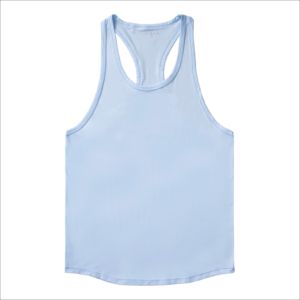 High Street Men's Black Sleeveless Tank <b>Top</b> Solid Color Knitted O-Neck Casual Wear Breathable 100% Polyester Micro <b>Mesh</b> Fabric - Product Image 6