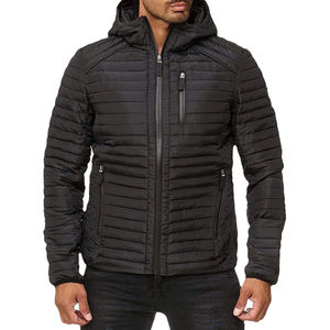 Blousons matelassés pour hommes 2026 – Personnalisation OEM, chauds, décontractés, style urbain, matelassage tendance, vêtements d'extérieur d'hiver, coupe ajustée - Product Image 1