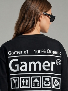 เสื้อยืดลายเกมส์สำหรับผู้ชาย ดีไซน์ทันสมัย พิมพ์ลายกราฟิก เสื้อยืดลำลองผ้าฝ้าย เสื้อเกมเมอร์แฟชั่นแนวสตรีทแขนสั้น เสื้อยืดสั่งทำพิเศษสำหรับเกมเมอร์ - Product Image 4