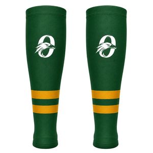 Green Gold Ice Hockey <b>Socks</b> for Men Lightweight Professional Hockey Stockings Breathable Athletic Team Practice Sports Wear - Product Image 1
