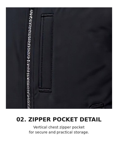 Light Padded Aviation <b>Work</b> Jumper with Microfiber <b>Waterproof</b> Windproof Ventilation | T-BUC TB-505 OEM/ODM Korean Brand - Product Image 5