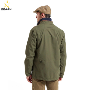 Chaqueta de Caza para Hombre con Bolsillos con Cremallera, Dobladillo y Puños Ajustables, 100% Impermeable, Resistente al Viento y Transpirable - Product Image 2