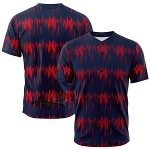 Maillot de baseball personnalisé respirant, vente en gros, vêtements de sport avec motif vierge par sublimation pour softball et baseball - Product Image 5