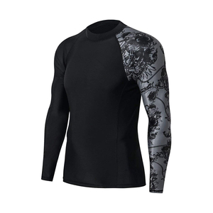 Dernier design de vêtements d'entraînement pour hommes, rashguard respirant et léger, rashguard de haute qualité personnalisé pour hommes, meilleur prix - Product Image 3