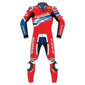 Traje de Carreras Xavi Vierge Zonda WSBK, Cuero de Canguro, Homologado por MotoCP, Blindado, Profesional, para Motociclismo en Pista - Product Image 1