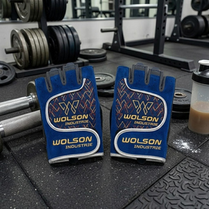 Guantes Deportivos Premium de Medio Dedo, Transpirables, con Soporte de Agarre para Levantamiento de Pesas, Entrenamiento, Gimnasio y Fitness - Product Image 2