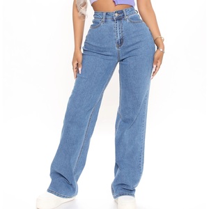 Pantalones Vaqueros de Mezclilla para Mujer, Transpirables, Estilo Casual, Moda Urbana, Precio Bajo, Venta al Por Mayor - Product Image 1