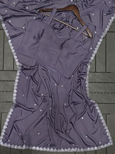 New Modern Super Trending <b>Women's</b> Party <b>Jacket</b> with Saree Embroidery Quick Dry All Seasons - Product Image 5