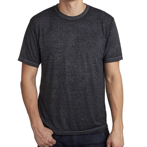 High Quality Custom Water Washed Heavy Weight T Shirt Oversized 100% Cotton Ringer Oversize Water Wash T- Shirt For Men - Product Image 5