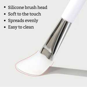 <span class=keywords><strong>Pennello</strong></span> in Silicone di Alta Qualità <span class=keywords><strong>per</strong></span> Maschere Viso, Pulizia del Viso, Applicazione Maschere all'Argilla, Strumento <span class=keywords><strong>per</strong></span> Spa e Cura Personale, <span class=keywords><strong>Pennello</strong></span> Bianco - Product Image 3