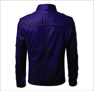Men Fashion Clothing <b>Long</b> Sleeves Latest Style Breathable <b>Leather</b> <b>Jacket</b> Winter <b>Jacket</b> For Men Use - Product Image 4