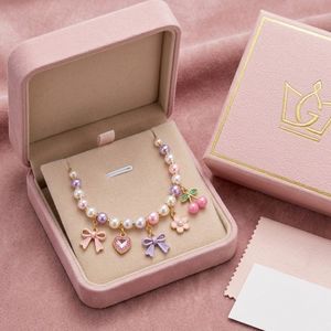 Collar de Perlas para Perro con Cuentas de Macaron, Collar Personalizado con Colgante para Mascotas, para Marcas de Comercio Electrónico y Redes Sociales - Product Image 4