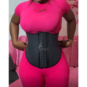 <span class=keywords><strong>Ceinture</strong></span> de maintien post-partum en latex avec 25 baleines en acier <span class=keywords><strong>pour</strong></span> femme, gaine amincissante <span class=keywords><strong>pour</strong></span> <span class=keywords><strong>le</strong></span> <span class=keywords><strong>ventre</strong></span>, soutien dorsal, gaine sculptante, Faja Reductora, sangle de modelage - Product Image 3