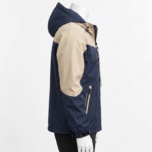 Chaqueta Cortavientos Impermeable de Poliéster para Hombre, Invierno 2026, Nueva, Personalizada, con Capucha, Tipo Gabardina - Product Image 3