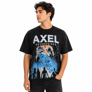 T-shirt en coton imprimé graphique de qualité supérieure pour hommes, design personnalisé, streetwear, fabricant OEM ODM, impression sérigraphique de haute qualité, doux et confortable - Product Image 4