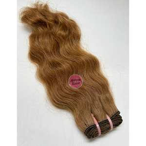Extensiones de Cabello Remy Indio Rizado Rubio Miel Arrow Exim, Sin Caída, Doble Trama a Máquina, Paquete de 100g - Product Image 6