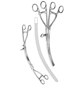 Pinces intestinales Lane Premium - Pinces hémostatiques Lane Twin robustes pour la résection aseptique de l'intestin et l'occlusion sécurisée des tissus - Product Image 5